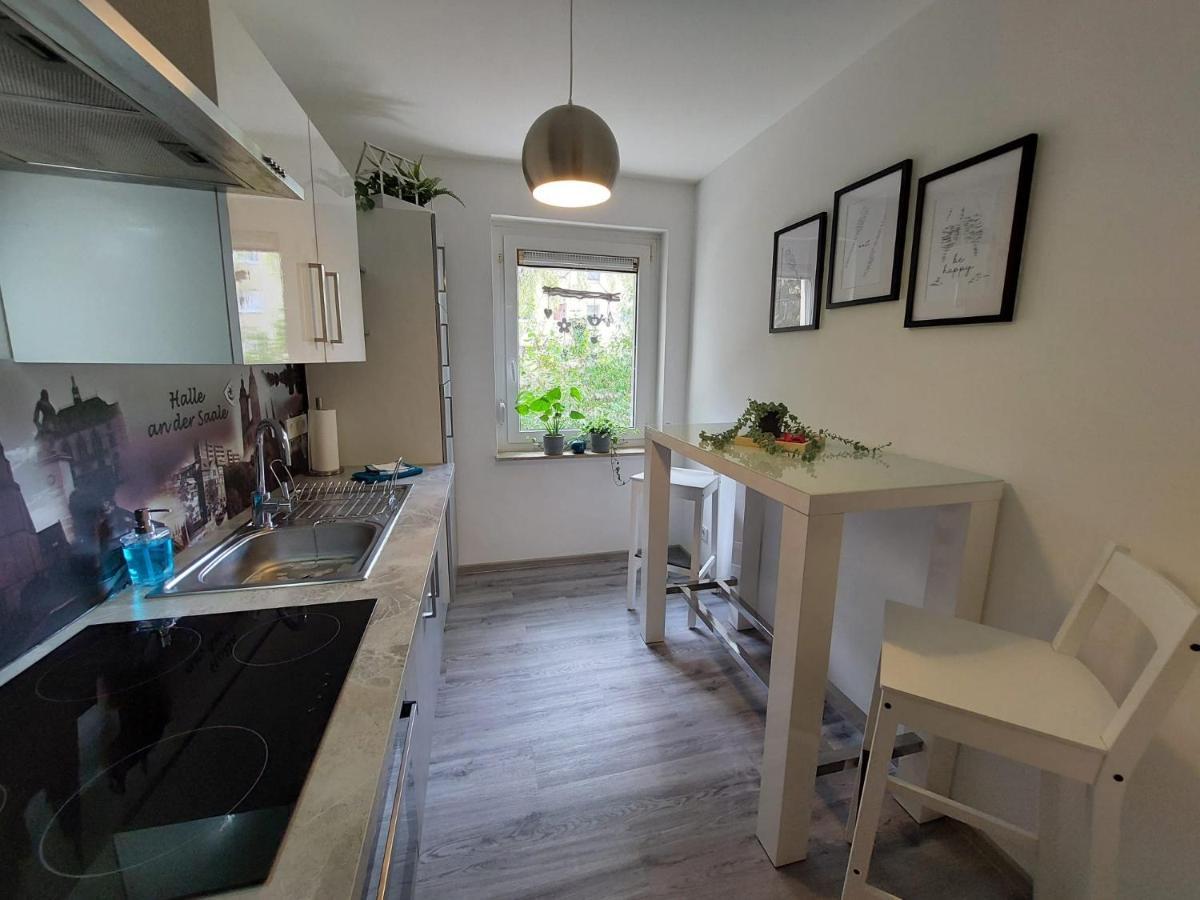 Gemütliches, voll ausgestattetes Apartment Halle  Exterior foto